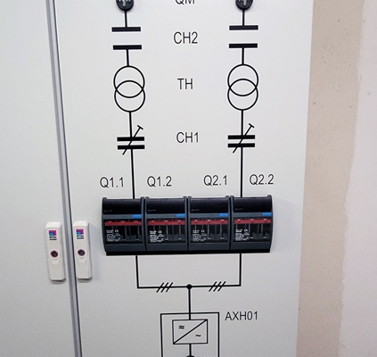 Kondenzátorová baterie C1